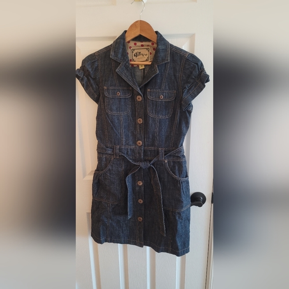 Demin dress - Picture 1 of 3